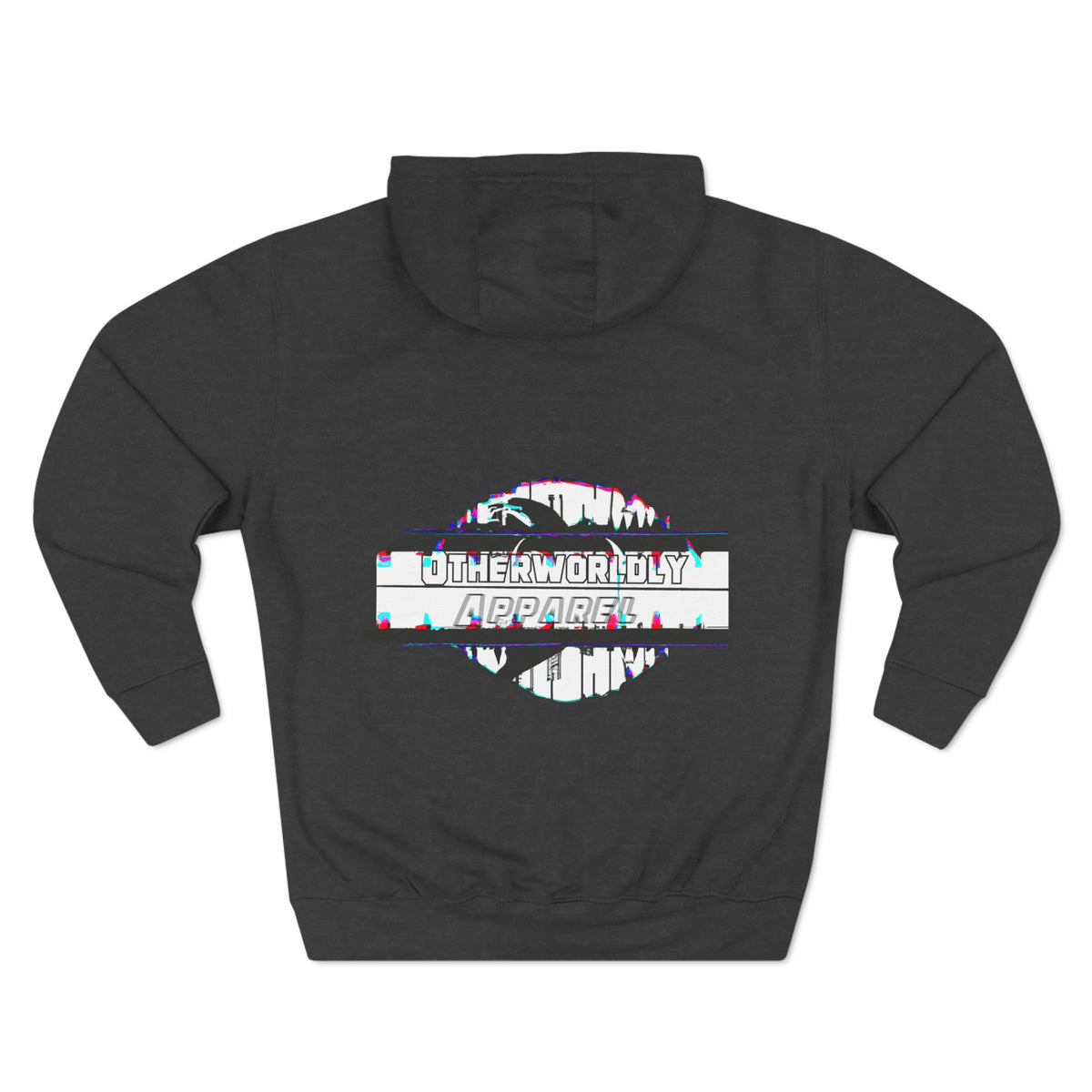 CRY NOW, PAY LATER Three-Panel Fleece Hoodie