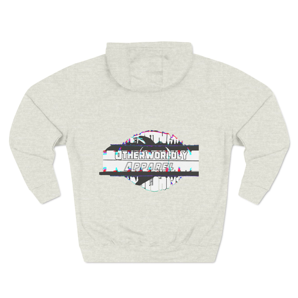 CRY NOW, PAY LATER Three-Panel Fleece Hoodie