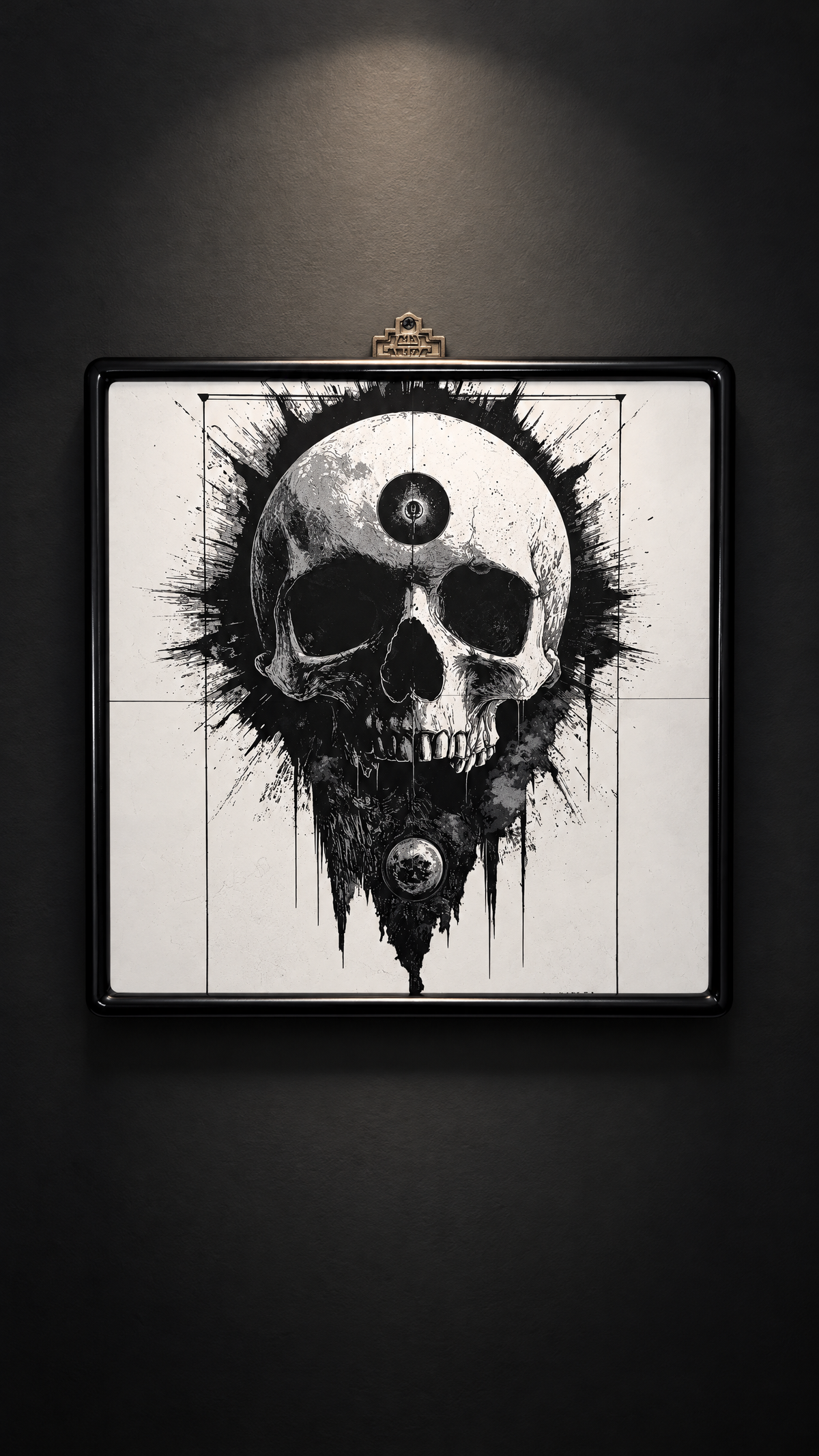 Art from somewhere else.
