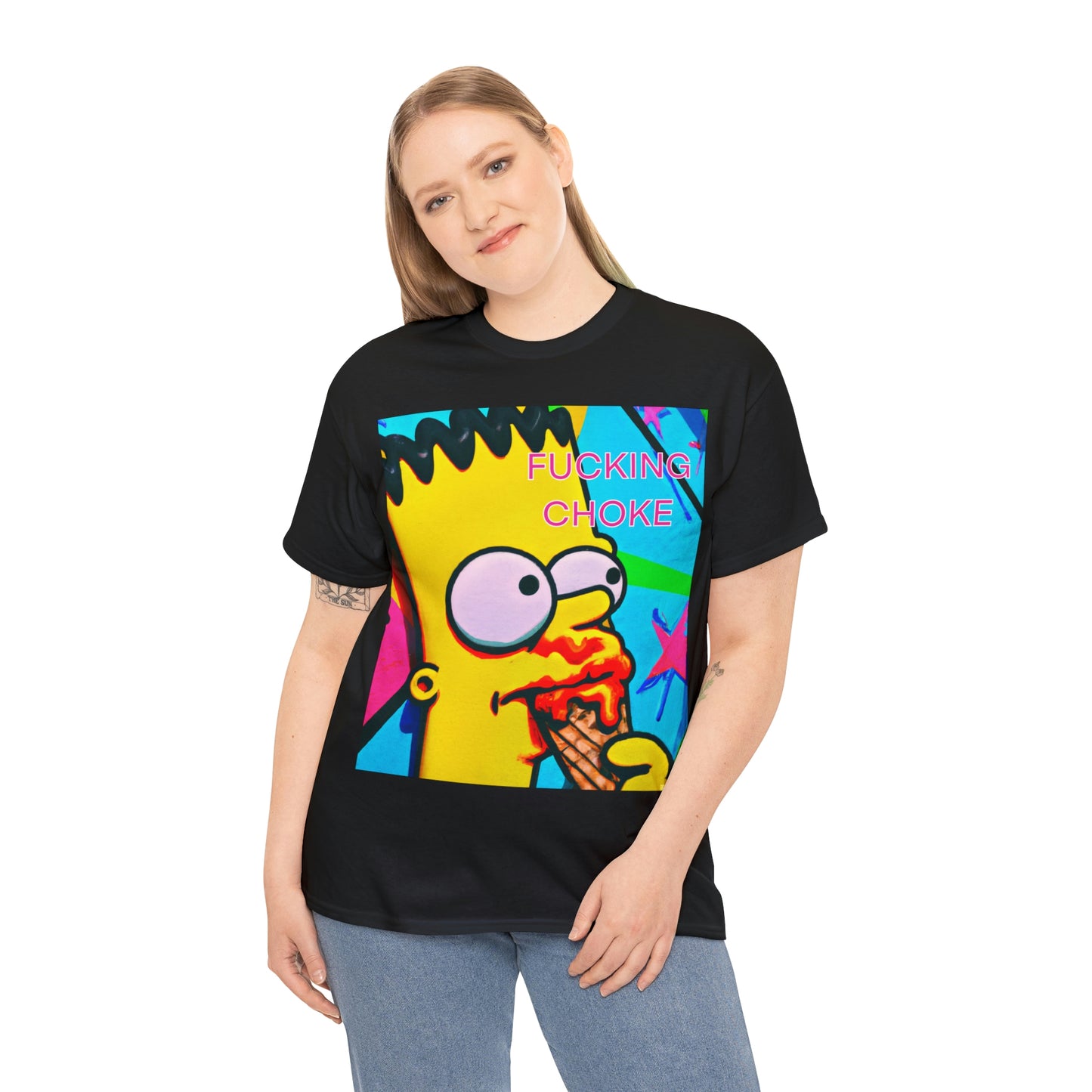Bart Simpson Choke Tee
