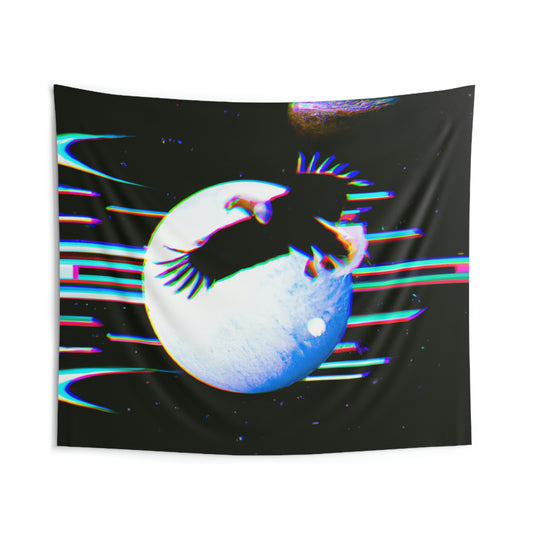 Space Eagle Indoor Wall Tapestries